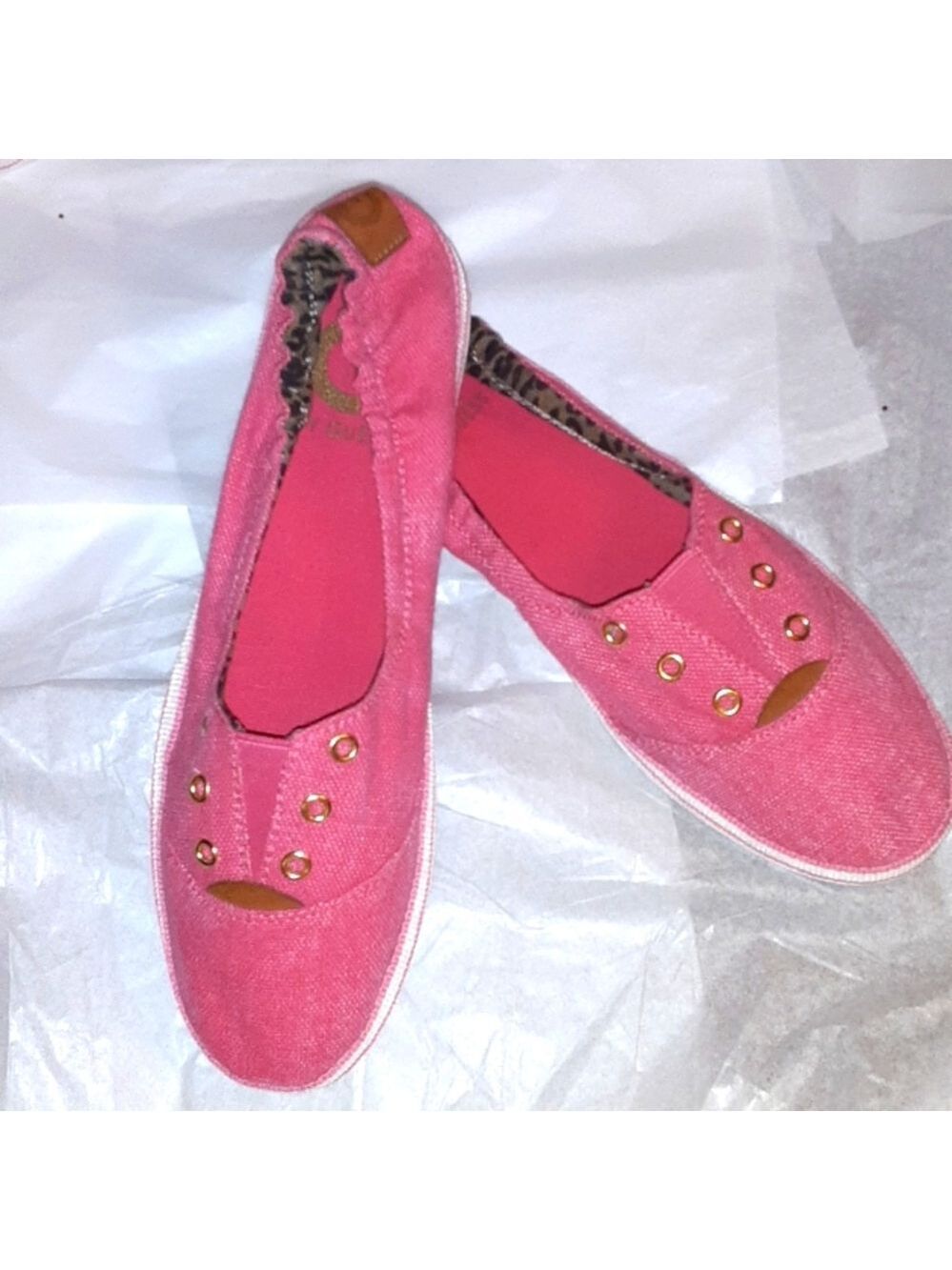 Guess Pink Womens Shoes Casual Sneakers New! 7 1/2 - Picture 9 of 13